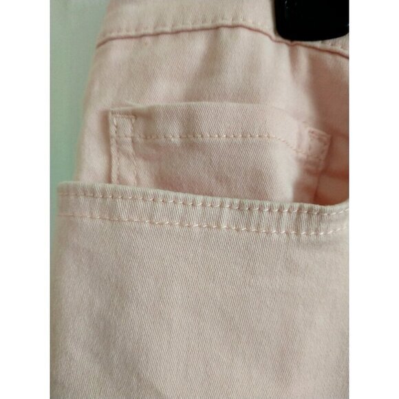 Code Bleu SoHo Hi Rise Cropped Jeans Capri Pockets Pink Stretch  - 18W - Picture 4 of 8